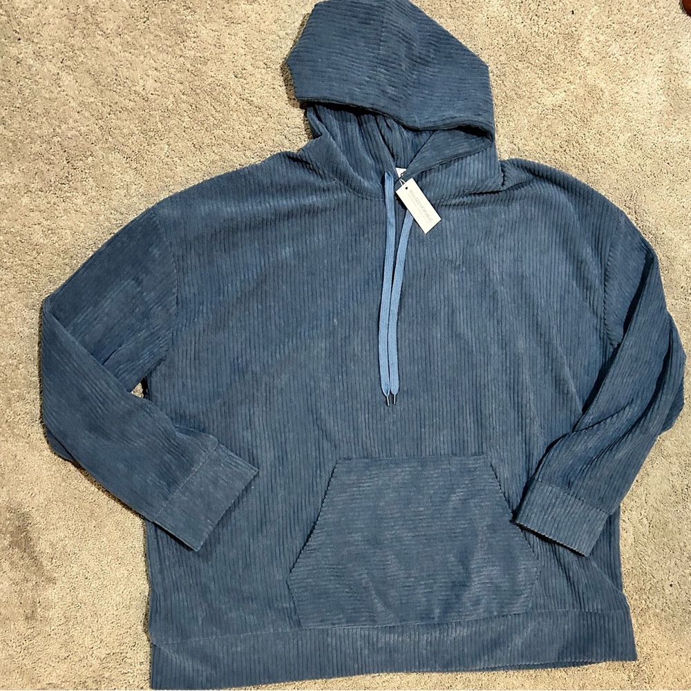 NWT Velour Hoodie